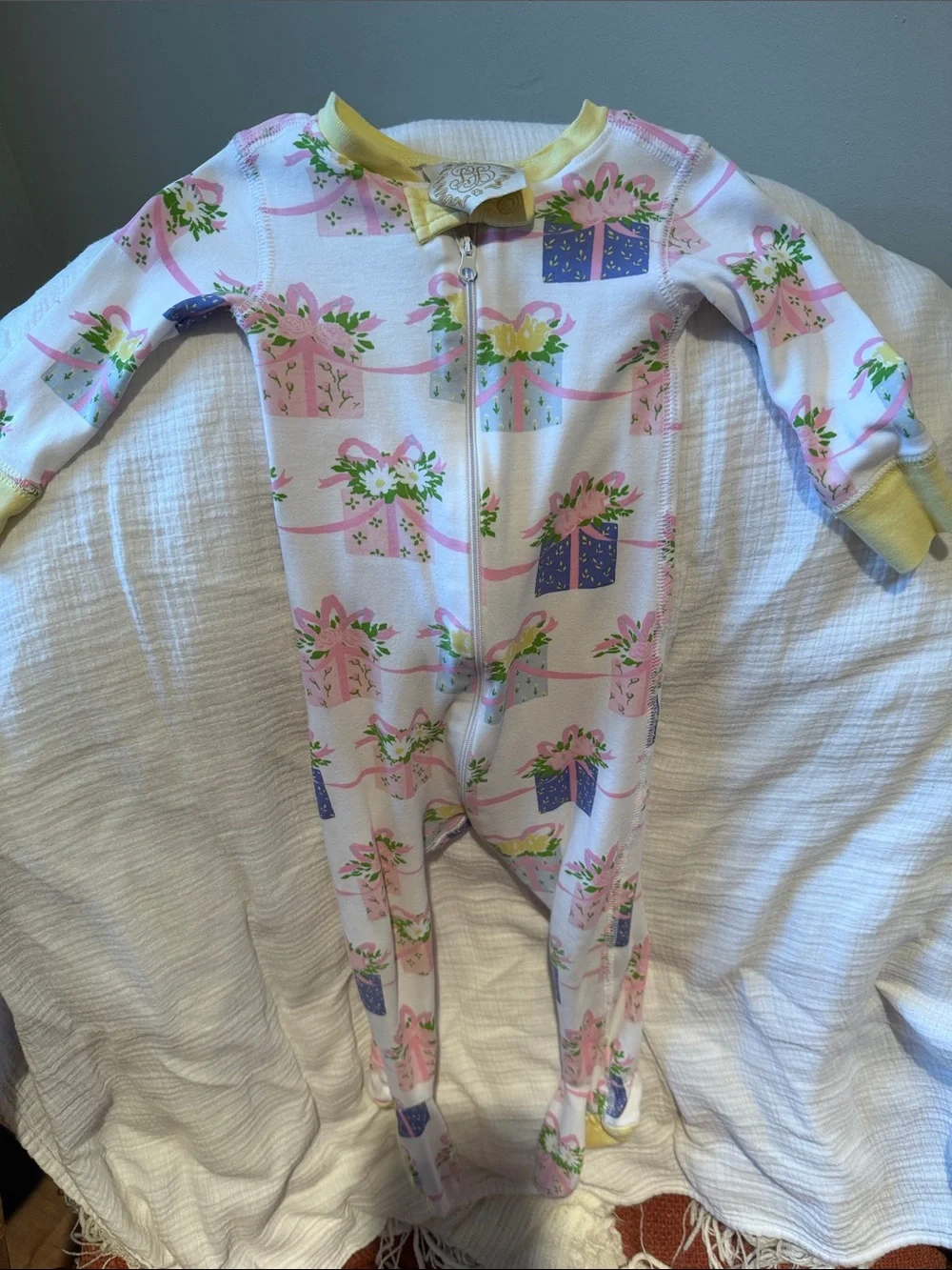 The Beaufort Bonnet Company birthday pajamas 12-18 months